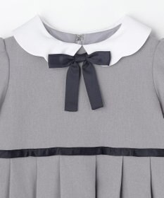 ANY KIDS 【2点セット】ノーカラー ボレロジャケット+襟付き ワンピース