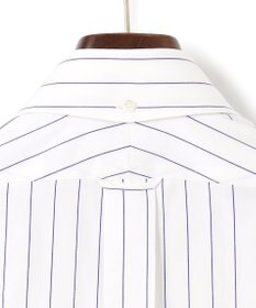 J.PRESS MEN 【PREMIUM PLEATS / 形態安定】スーピマコットンボールドストライプ ドレスシャツ / B.D.