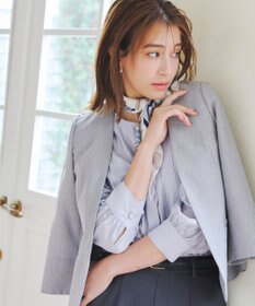 Tiaclasse 【吸水速乾・接触冷感・UVケア・防シワ・洗える】カチオンカラーレスジャケット