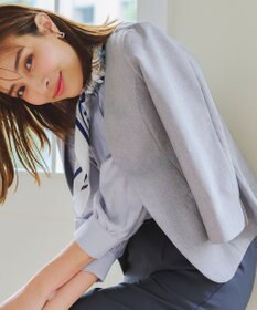 Tiaclasse 【吸水速乾・接触冷感・UVケア・防シワ・洗える】カチオンカラーレスジャケット