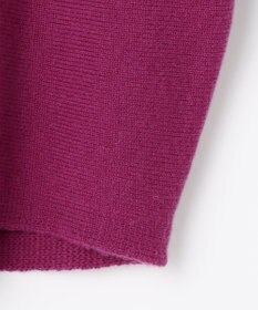 組曲 【加藤ローサさん着用】ウールカシミヤミックスボートネック ニット