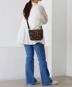 TOPKAPI 【TREASURE TOPKAPI】アニマルジャガード 2WAY ショルダーバッグ