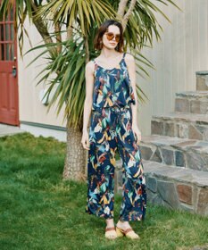 San-ai Resort（三愛水着楽園） ロングパンツセット　13L・15L　【Coral veil（コーラルヴェール）】