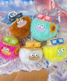 WEGO サマバケ麦わらモンスターぬいぐるみキーホルダー