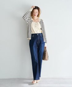 YECCA VECCA [UVカットマシンウォッシャブル]アンサンブルニット