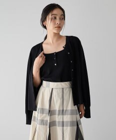 YECCA VECCA [UVカットマシンウォッシャブル]アンサンブルニット