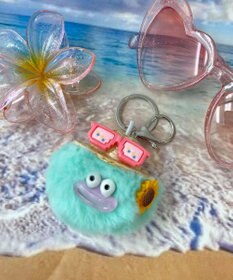 WEGO サマバケ麦わらモンスターぬいぐるみキーホルダー