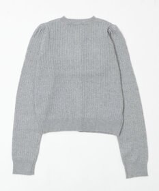 WEGO 【26年春新作】別注USPOLOケーブルニットカーデ