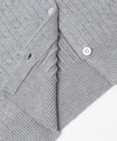 WEGO 【26年春新作】別注USPOLOケーブルニットカーデ