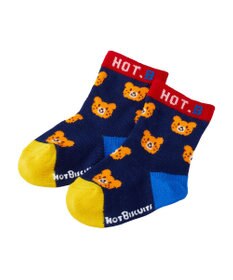 MIKI HOUSE HOT BISCUITS 【9-19cm / 靴下2足セット】 クルー丈 ソックスパック2足セット
