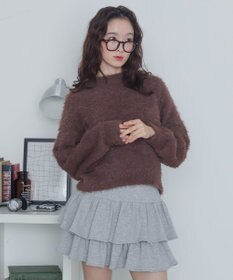 WEGO シャギーニットプルオーバー