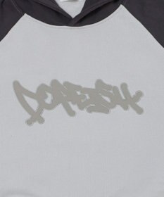 WEGO ラグランプルパーカー