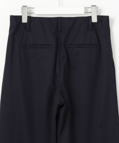 J.PRESS LADIES S 【セットアップ対応・洗える・抗菌防臭】T/Cポンチ セミワイド パンツ