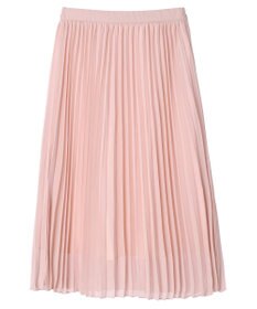 earth music&ecology すきな丈プリーツスカート