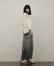 GRACE CONTINENTAL クロップトバレルパンツ