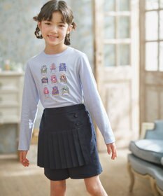 組曲 KIDS 【110-140㎝】プリーツ ショートパンツ