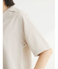 Green Parks 接触冷感　開襟シャツ