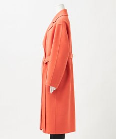 23区 S 【R(アール)】ウールメルトンリバー ロング ラップコート