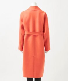 23区 S 【R(アール)】ウールメルトンリバー ロング ラップコート