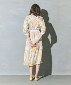 GRACE CONTINENTAL キカヨットプリントワンピース