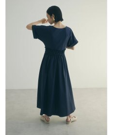 Green Parks armonia.異素材切替ドルマンワンピース