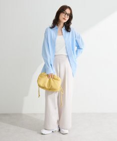 Green Parks タックワイドスウェットパンツ