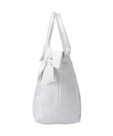 Maison de FLEUR ブルーマニアボリュームリボン２ＷａｙトートＭバッグ