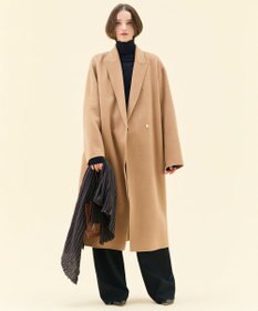 BEIGE， MONTAIGNE / イージーウエストウールワイドパンツ
