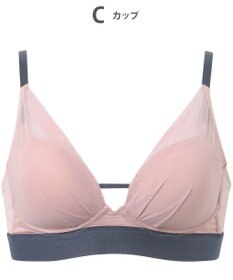 WACOAL ノンワイヤーブラ 【重力ケアブラ】 バストを重力から守る まる胸をキープ サイドのラインすっきり Gカップまで対応 大きいサイズ レディース BXB114 /ワコール