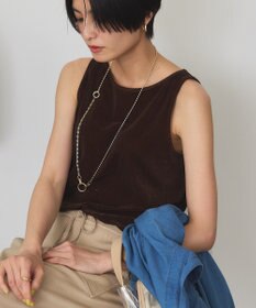 AMERICAN HOLIC シアーベロアタンクトップ