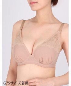 WACOAL ブラジャー 【小さく見せるブラ】 着やせ効果 ボリュームを逃がしてほっそり 脇高設計 Hカップまで対応 大きいサイズ レディース フルカップ BMM322 /ワコール