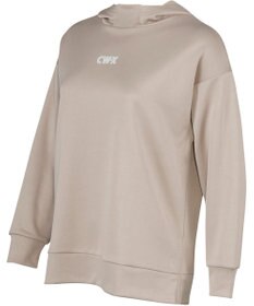 CW-X 【UNISEX】 CW-X 【STYLE FREE】 フードつき スポーツ プルオーバー 長袖 スウェット パーカー トップス ユニセックス DLR189 /ワコール