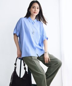 自由区 【カタログ掲載・ご好評につき新色追加・セットアップ対応】リネンライクシンセティックワイドストレート パンツ