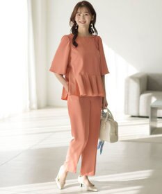 ANY SIS 【撥水・接触冷感・UVカット】コンフォートイージー テーパードパンツ