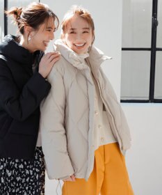 ANY L 【洗濯機可/撥水】ダイヤステッチキルトダウン