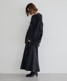 YECCA VECCA レザーライクマーメイドスカート