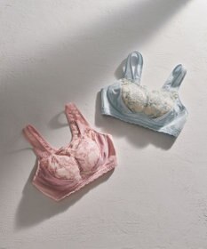 WACOAL 【ナイトアップブラ】 動画クリエイター nanakoななこさんコラボカラー登場 ナイトブラ 綿混(本体) 就寝時用 3Lまで対応 大きいサイズ ノンワイヤー レディース BRA166 /ワコール