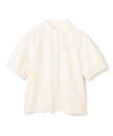 JOSEPH 【洗える】コットンシルク　フルオープンブラウス