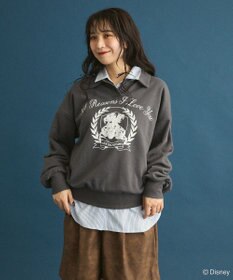 Green Parks １０１匹わんちゃん／ポロ衿裏毛スウェット