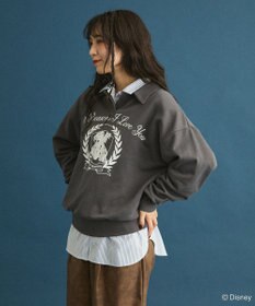 Green Parks １０１匹わんちゃん／ポロ衿裏毛スウェット