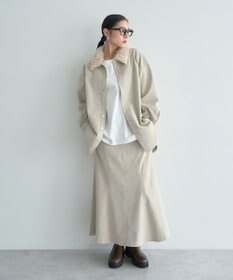 YECCA VECCA レザーライクマーメイドスカート