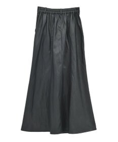 YECCA VECCA レザーライクマーメイドスカート