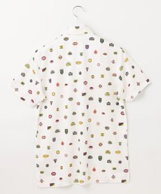 23区GOLF 【MEN】【UVケア/吸水速乾】マルチステッカープリント ポロシャツ