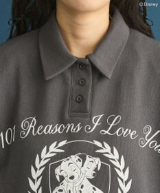 Green Parks １０１匹わんちゃん／ポロ衿裏毛スウェット