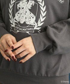 Green Parks １０１匹わんちゃん／ポロ衿裏毛スウェット