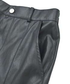 YECCA VECCA レザーライクマーメイドスカート