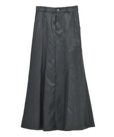 YECCA VECCA レザーライクマーメイドスカート