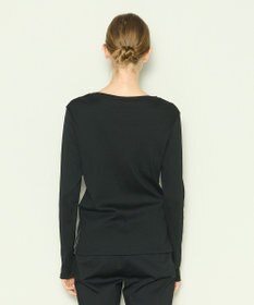 JOSEPH 【洗える】クリーミーリブ　ロングスリーブトップス