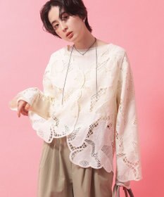 Green Parks レースカーディガン