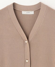 ANY 【洗濯機可】パールポイントフレンチスリーブニット